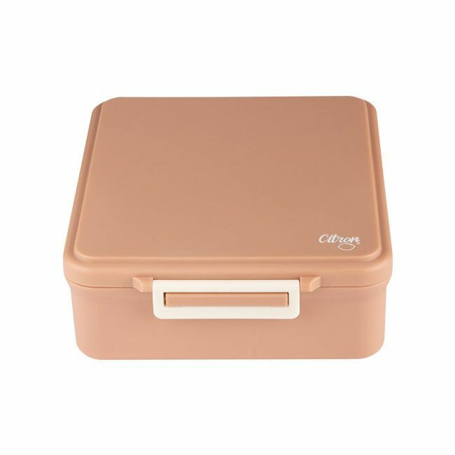 Citron Large Insulated Lunchbox with Dividers Blush Pink 4419648