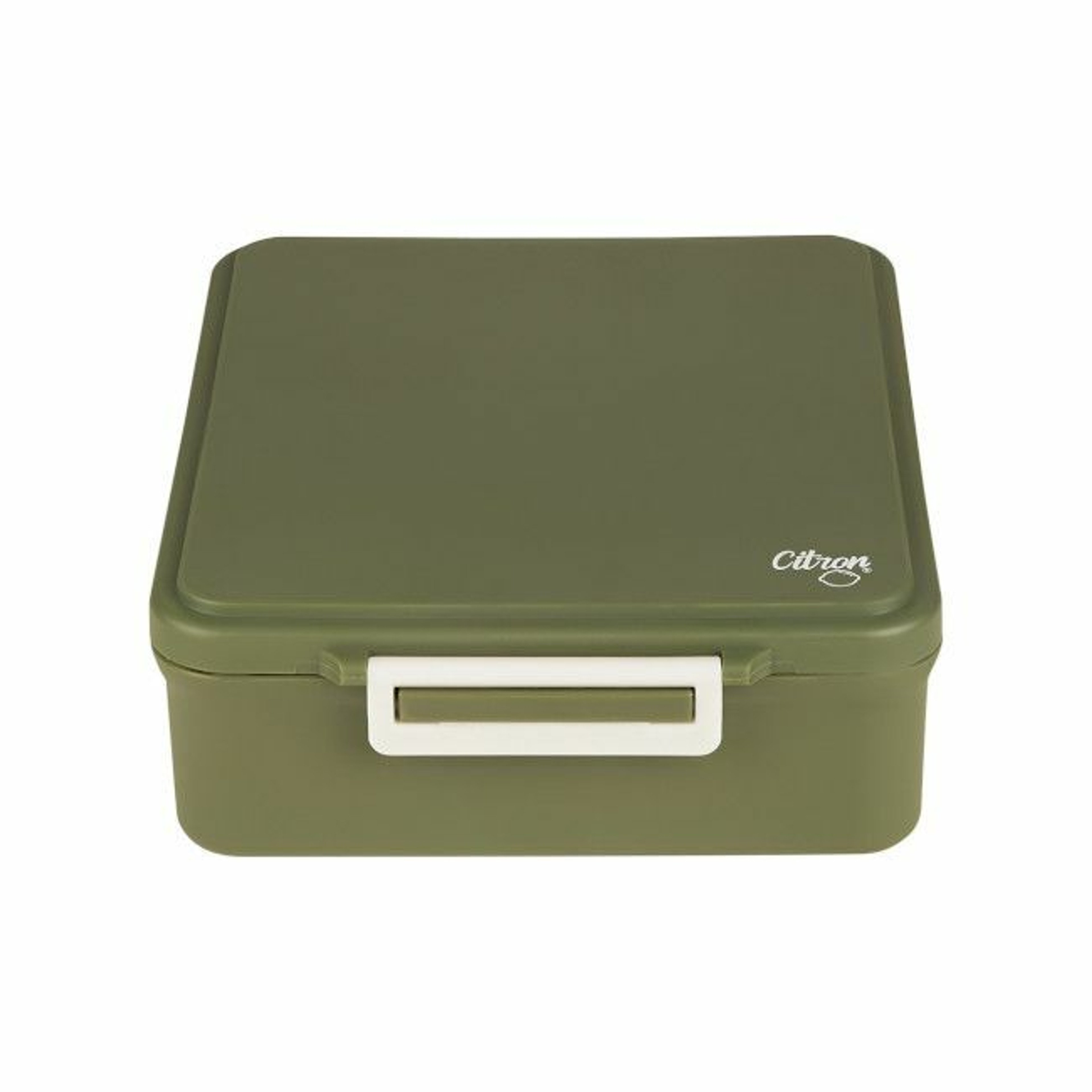 Citron Large Insulated Lunchbox with Dividers Green 4419647
