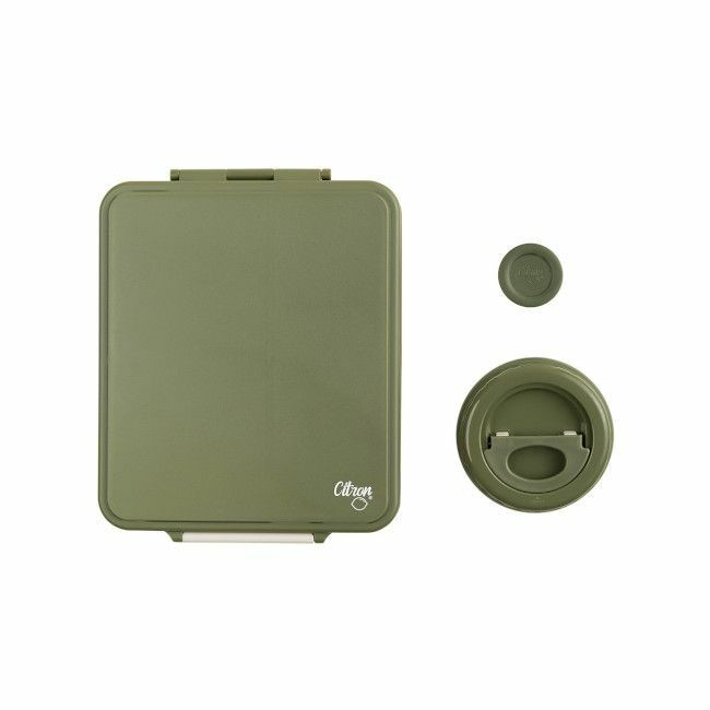 Citron Lancheira Isotérmica Grande com Divisórias Green 4419647