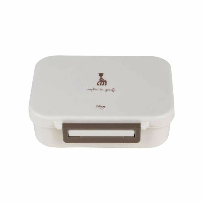 Citron Mini Lunchbox with Dividers Sophie La Girafe 4428607