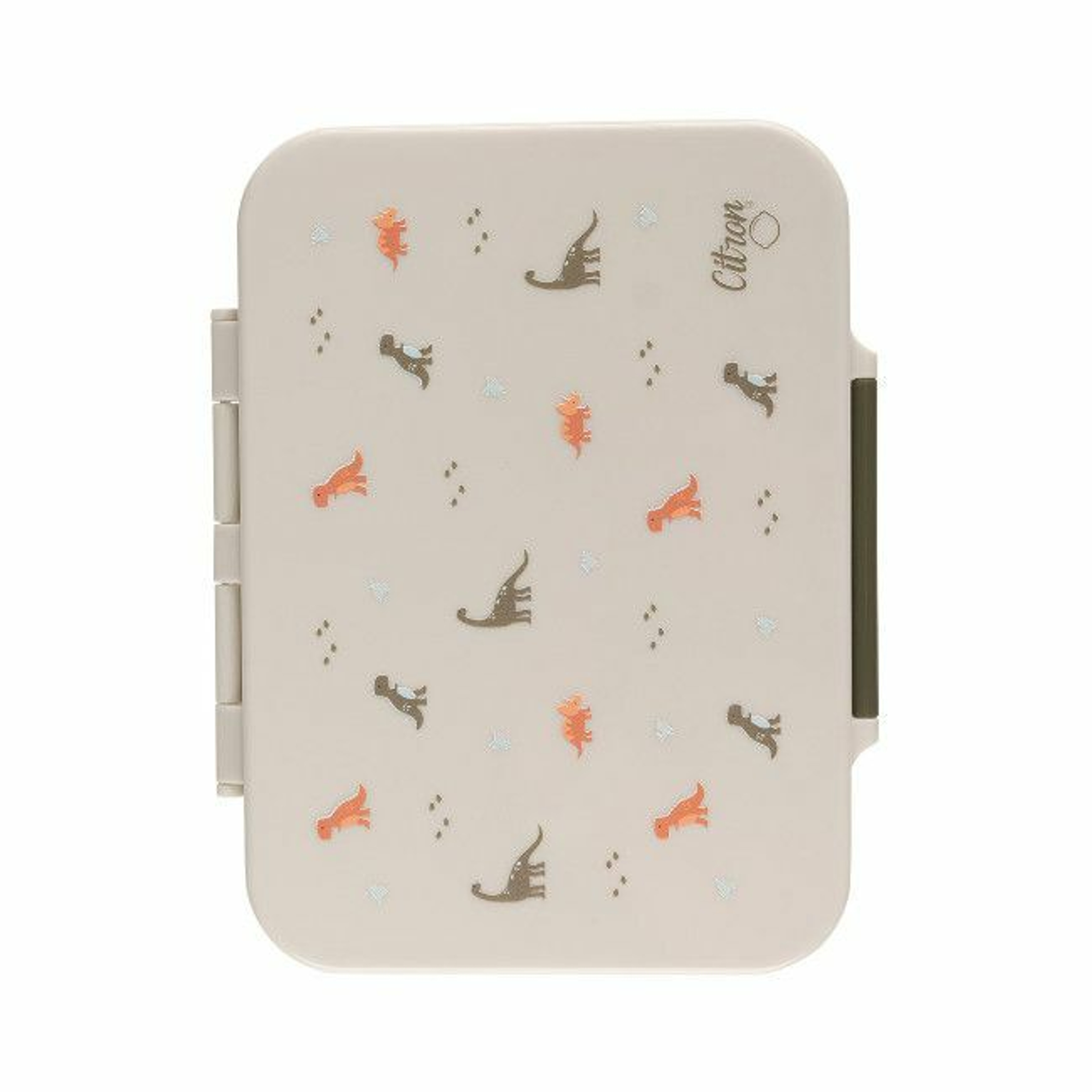 Citron Lancheira Média com Divisórias Dino Green 4419620