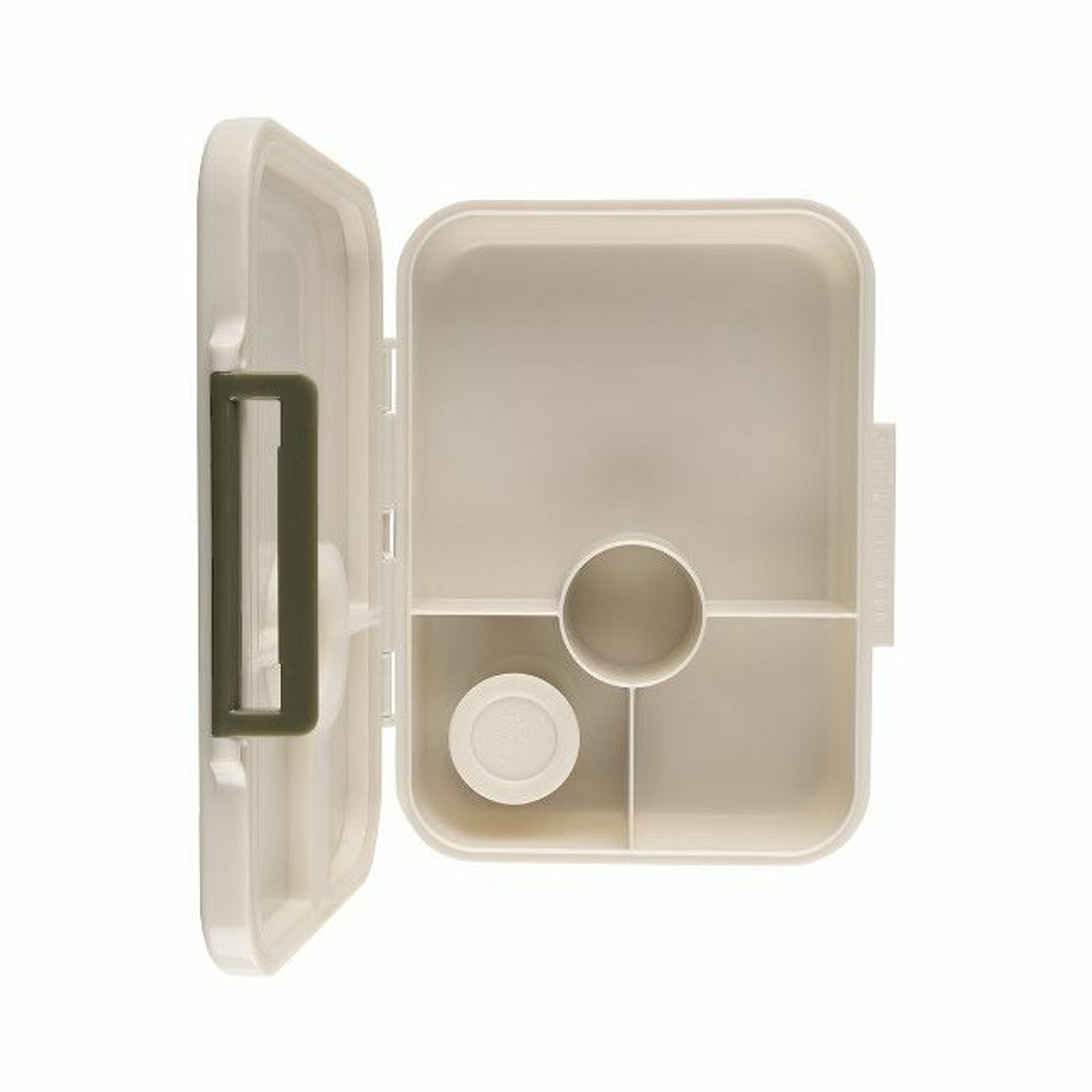 Citron Lancheira Média com Divisórias Dino Green 4419620