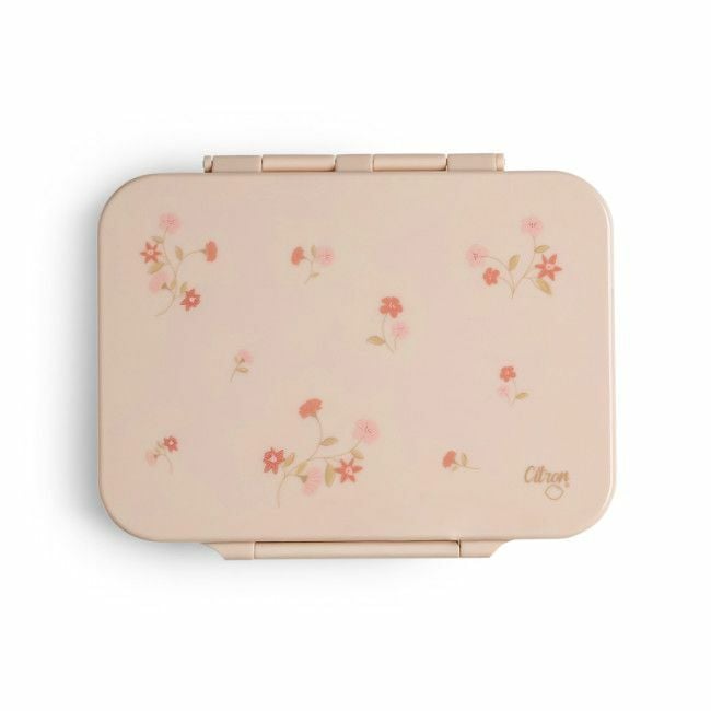 Citron Lancheira Média com Divisórias Flowers 4428657