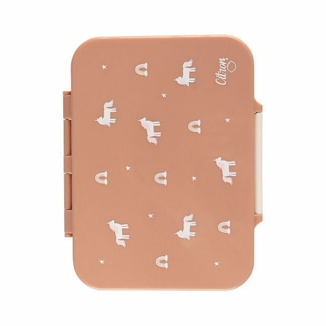 Citron Lancheira Média com Divisórias Unicorn Blush 4419622