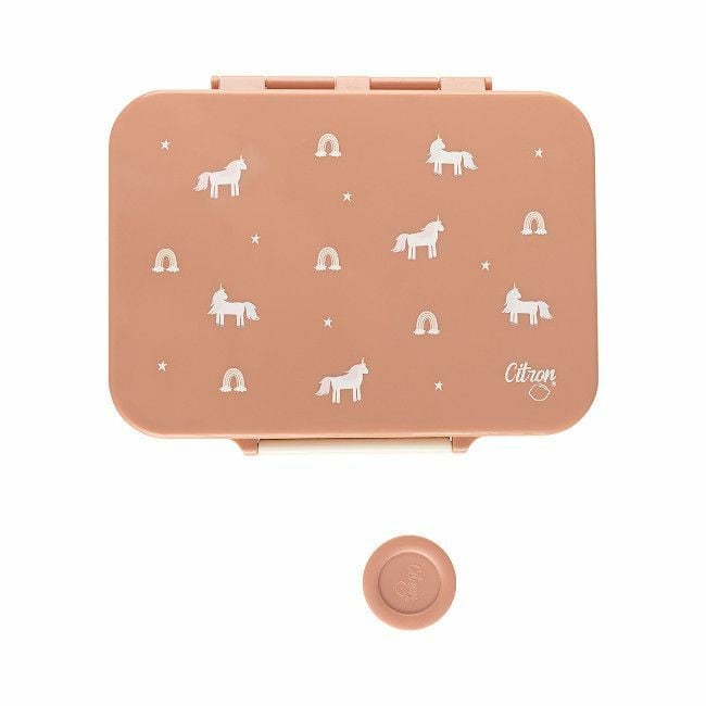 Citron Lancheira Média com Divisórias Unicorn Blush 4419622