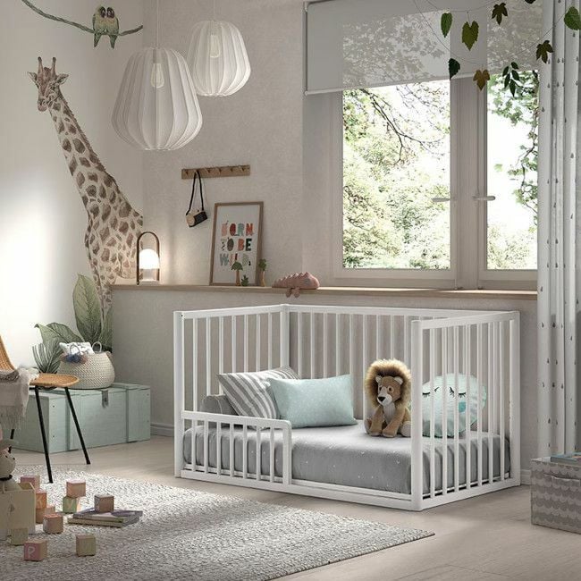 Cotinfant Cama de Grades Tesori Branco 120x60 LTESBL