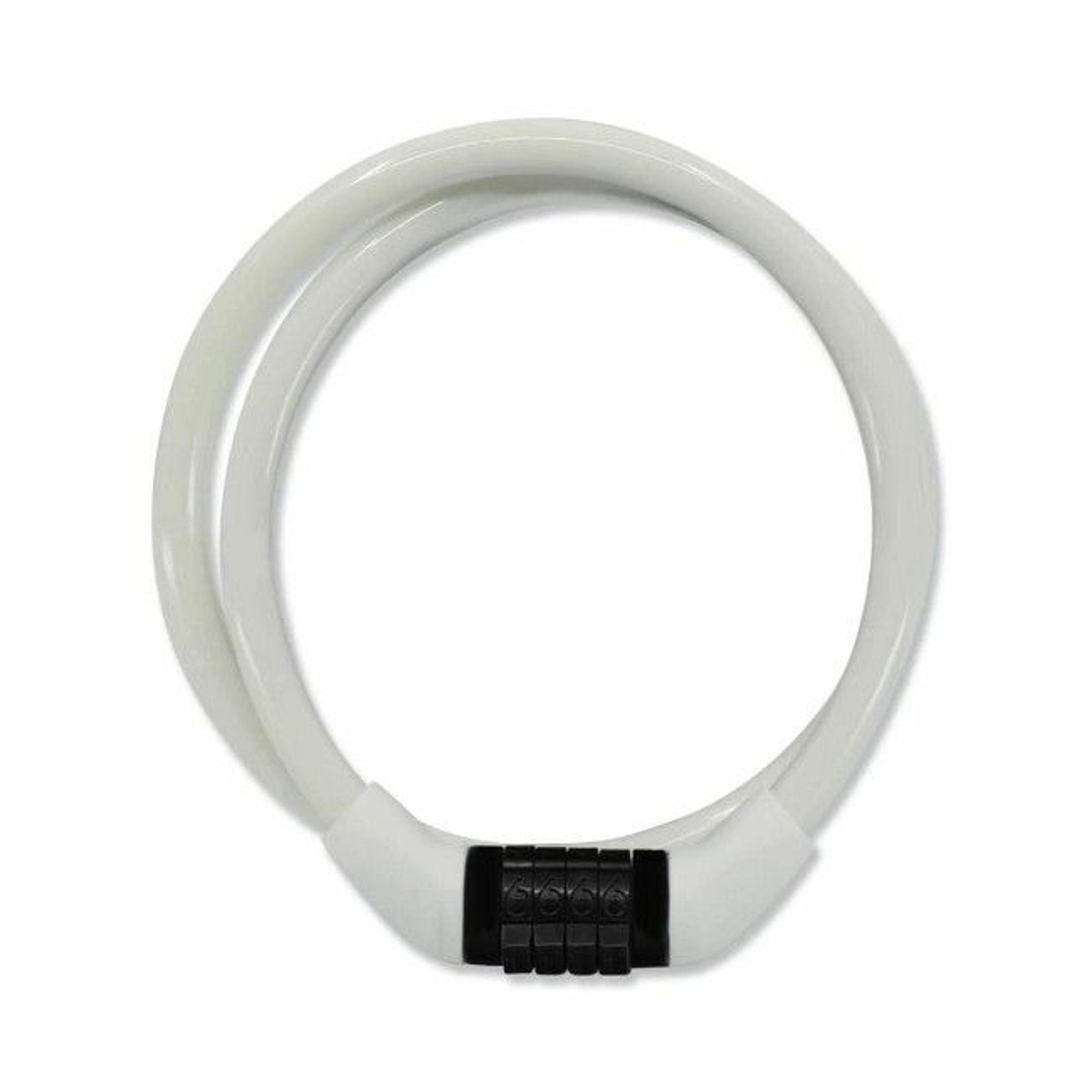 Crazy Safety White Bicycle Combination Lock 210102-10