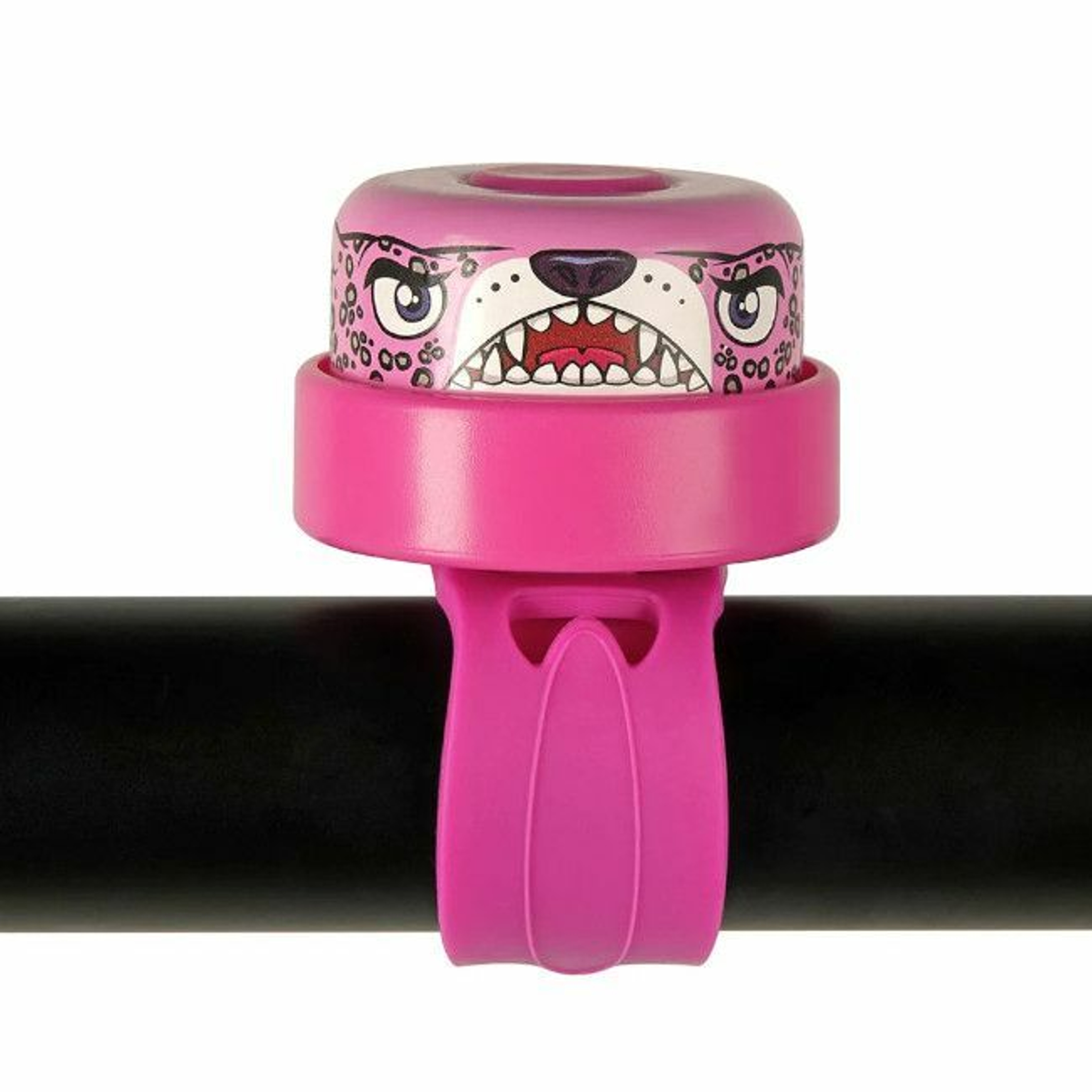 Crazy Safety Campainha para Bicicleta Leopardo Rosa 231402