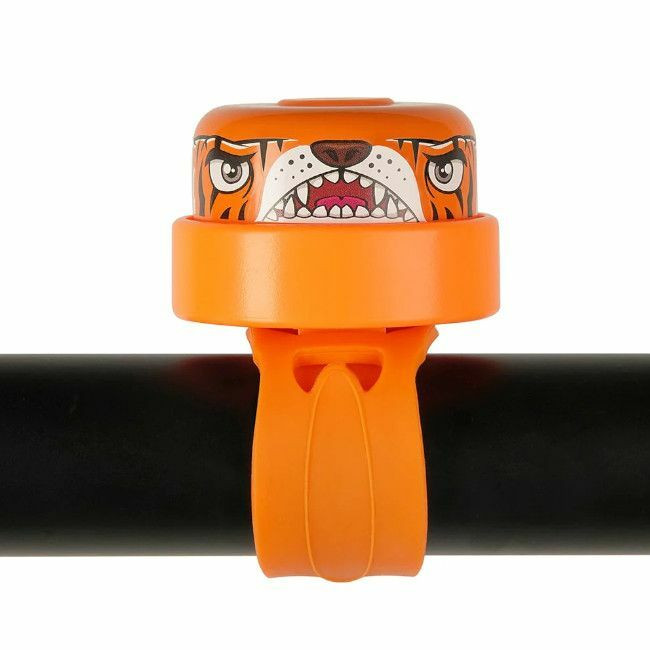 Crazy Safety Campainha para Bicicleta Tigre Laranja 231301