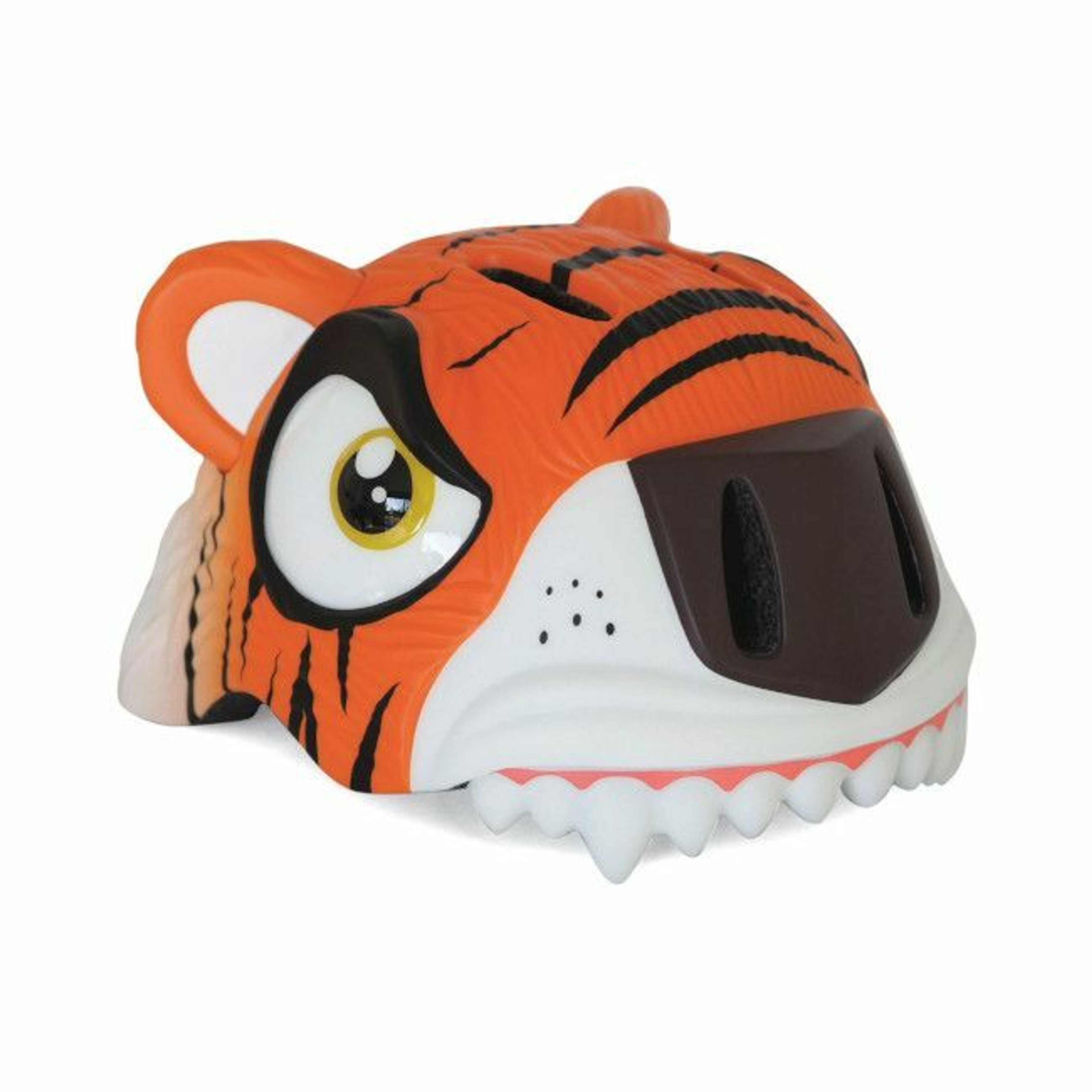 Crazy Safety Orange Tiger Kids Helmet 49-55cm 100101-01-01
