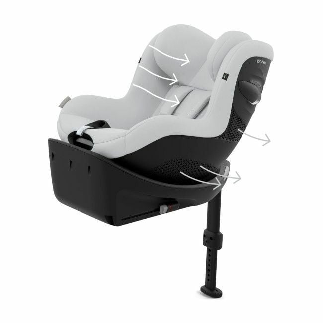 Cybex Cadeira-Auto SIRONA Gi i-SIZE Comfort Fog Grey