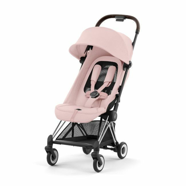 Cybex Carrinho COYA Chrome Brown Peach Pink