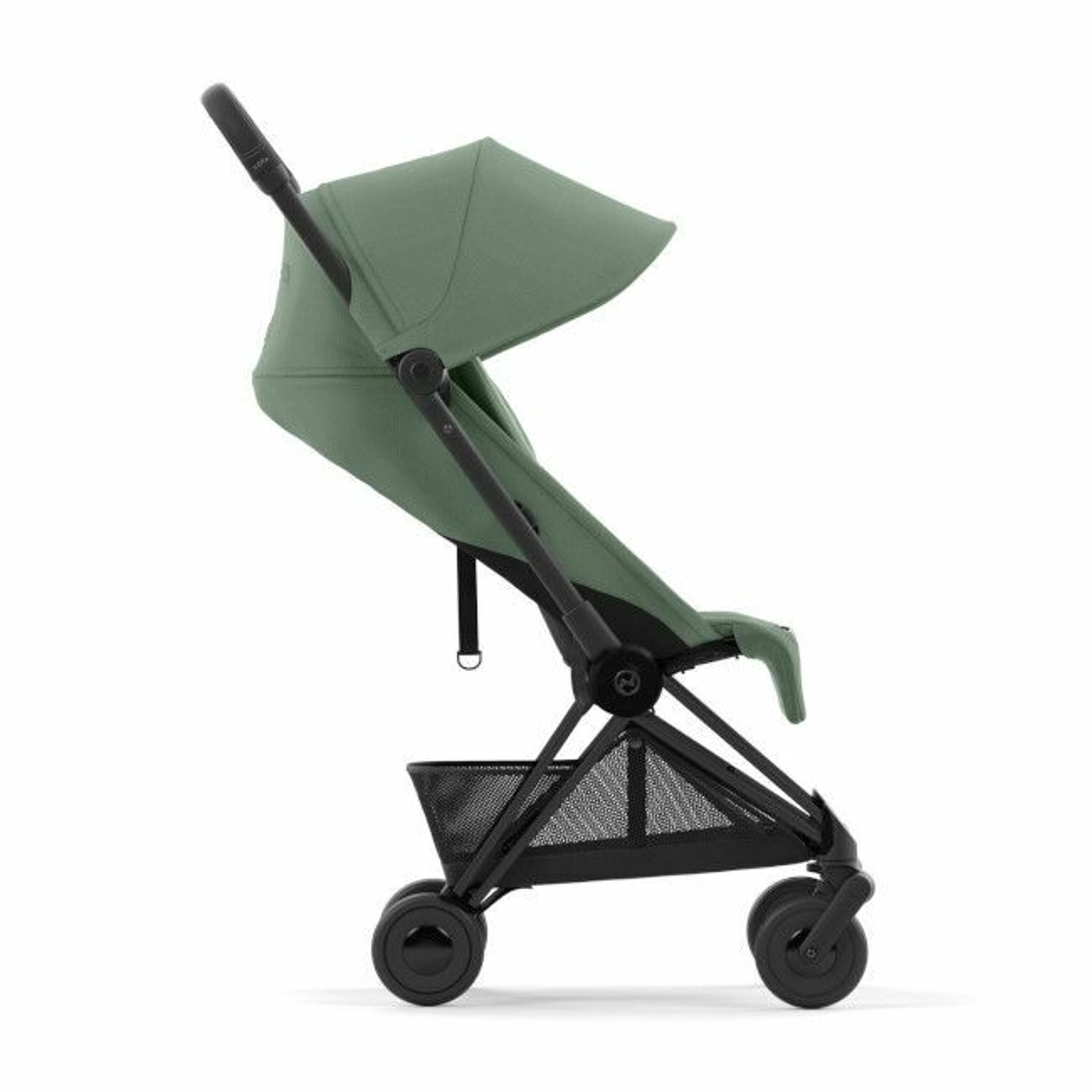 Cybex Carrinho COYA Matt Black Leaf Green