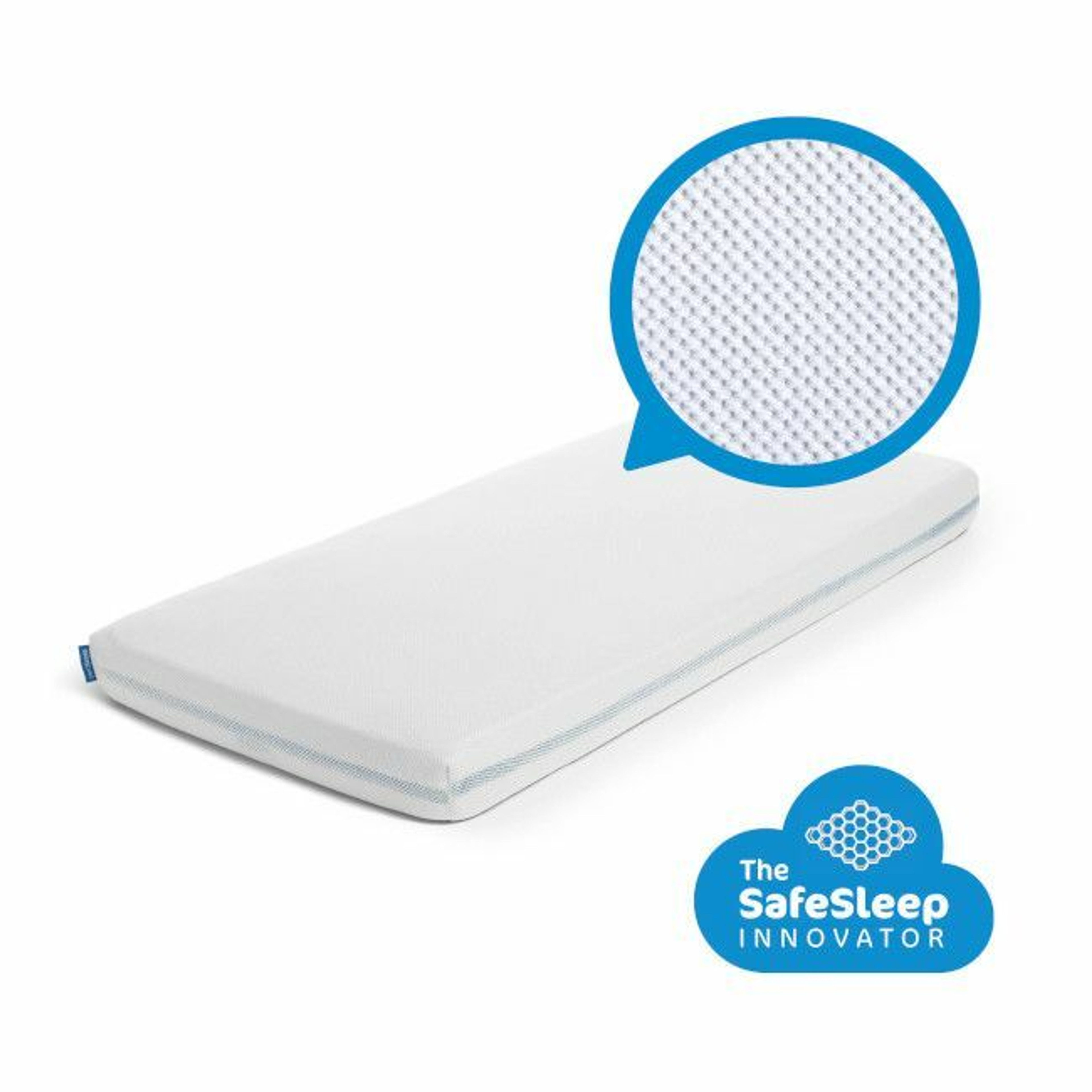 AeroSleep Lençol Ajustável 60x120 Branco AMAC120060W