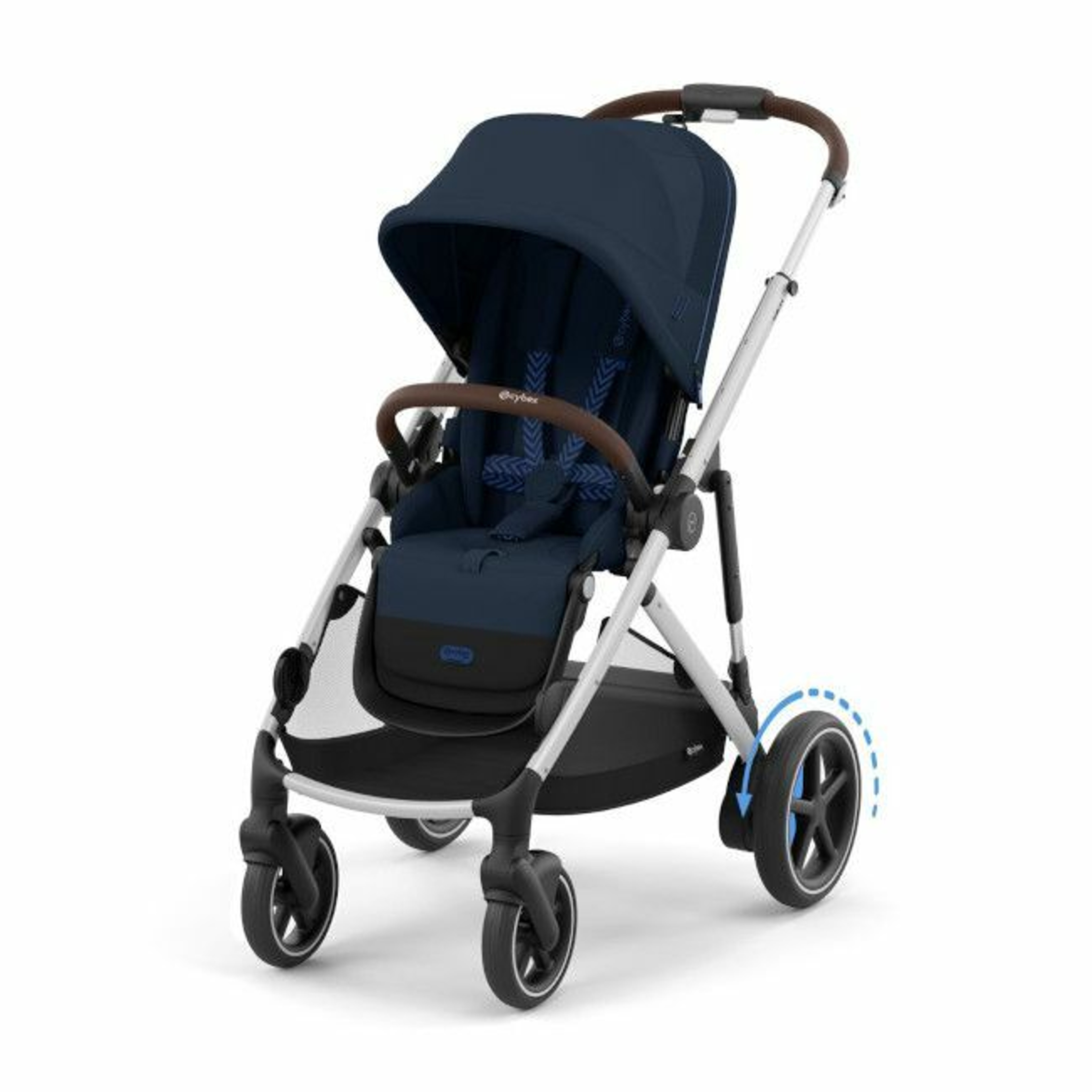 Cybex Carrinho eGAZELLE S SLV Ocean Blue