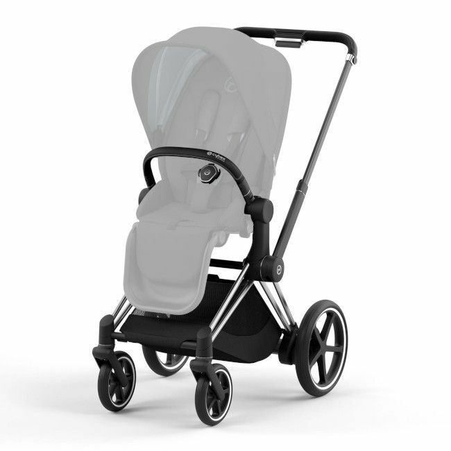 Cybex Chassi e Estrutura de Assento ePRIAM NG Chrome Black