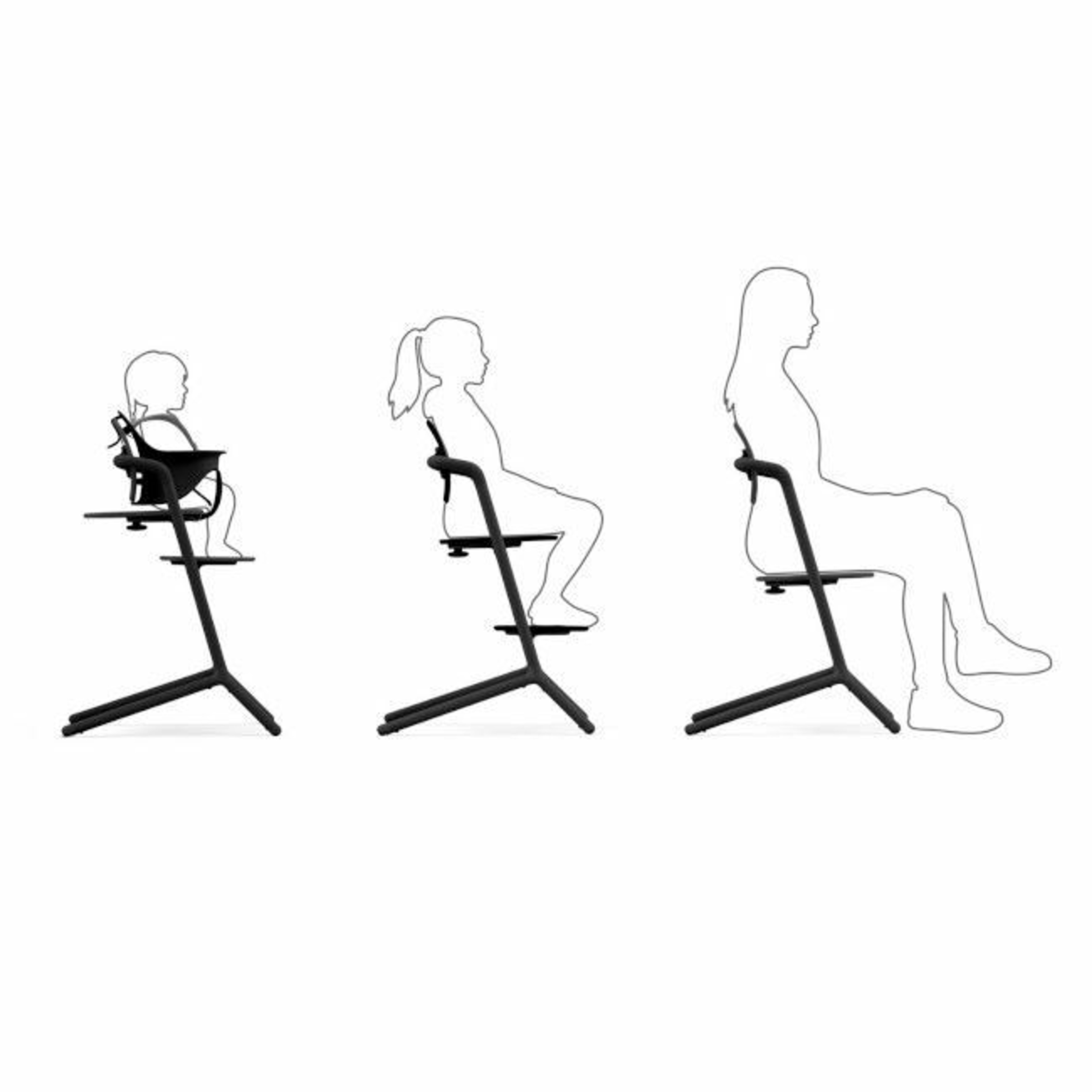 Cybex Conjunto LEMO NG 3 em 1 Stunning Black