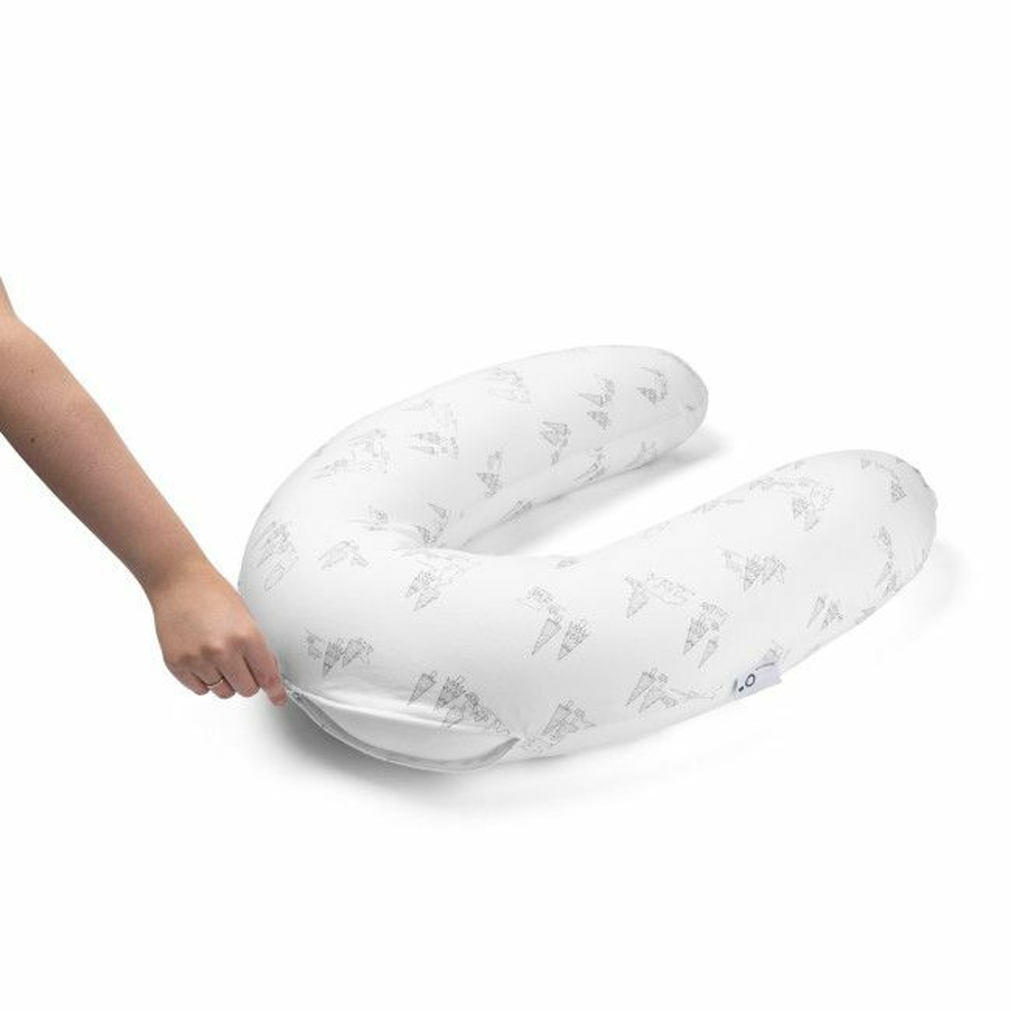 Doomoo Almofada de Amamentação Buddy Bear Family Grey 5B05