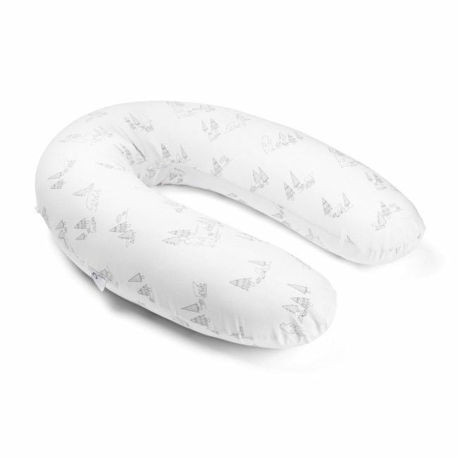 Doomoo Buddy Nursing Pillow Bear Family Grey 5B05