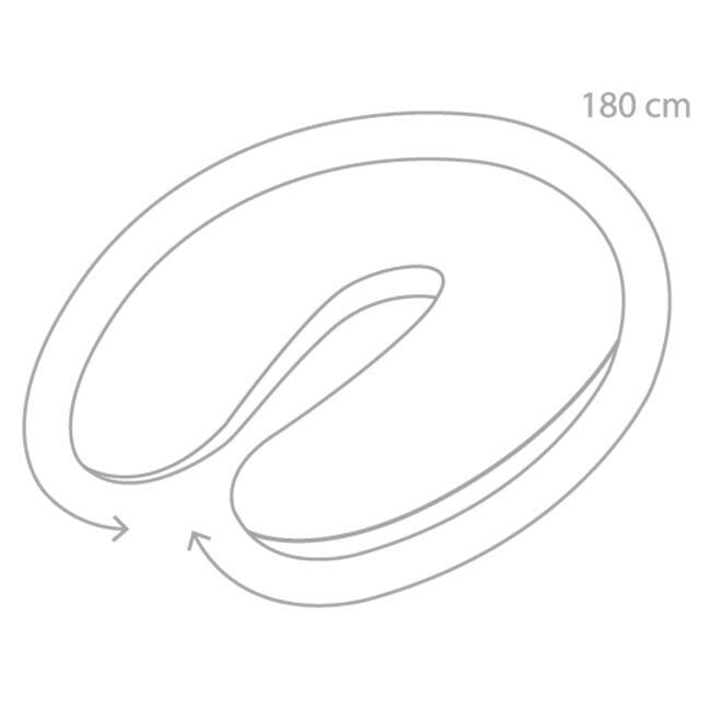 Doomoo Almofada de Amamentação Buddy Chine Antracite 5B12