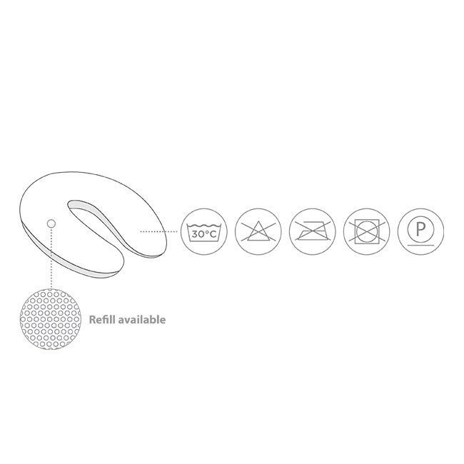 Doomoo Almofada de Amamentação Buddy Leaves Aqua Green B31