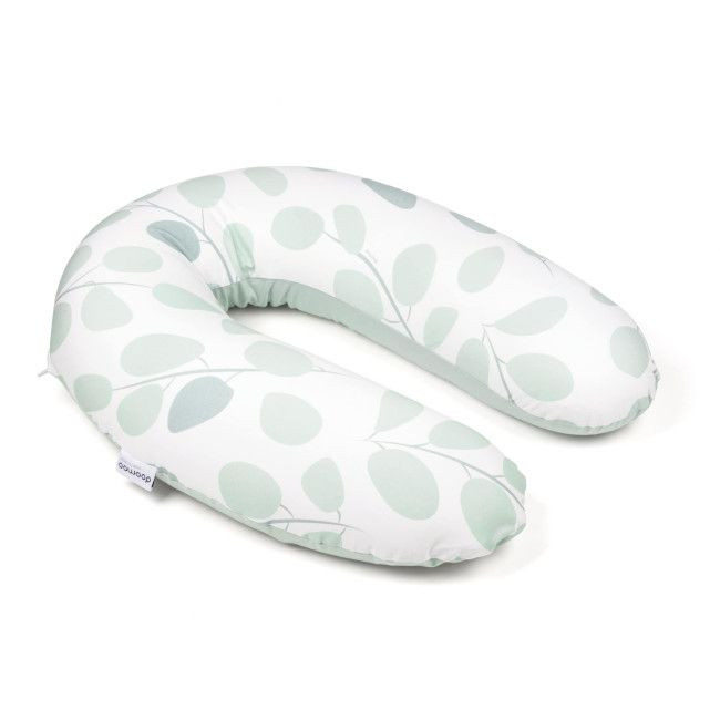 Doomoo Buddy Nursing Pillow Leaves Aqua Green B31