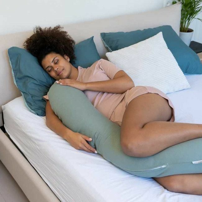 Doomoo Almofada de Amamentação Buddy Tetra Green Jersey 5B33