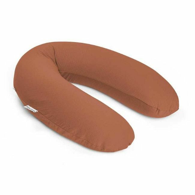 Doomoo Buddy Nursing Pillow Tetra Terracotta Jersey 5B82