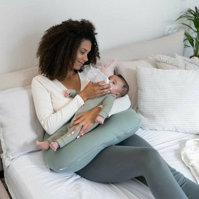 Doomoo Almofada de Amamentação Softy Tetra Green Jersey 5S33