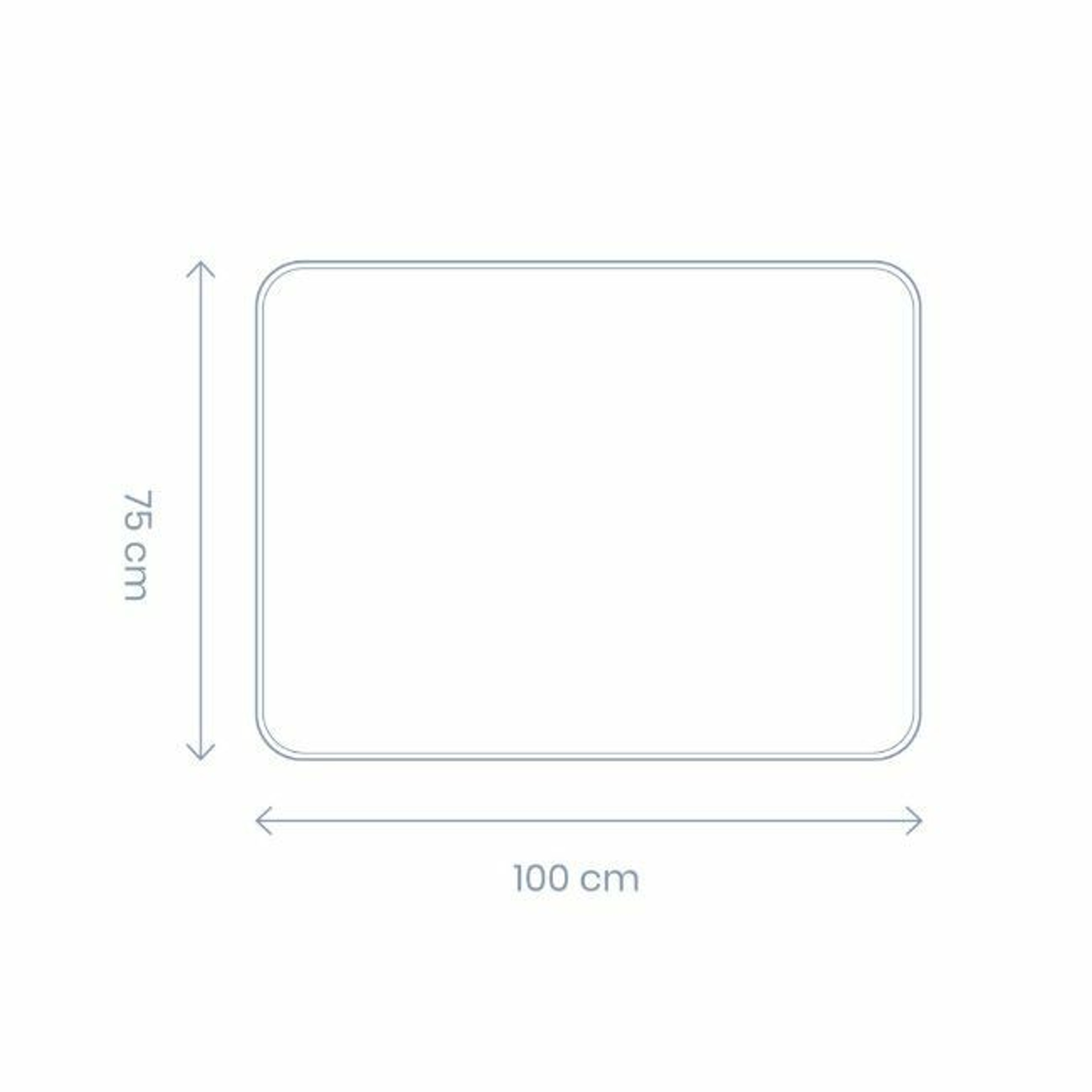Doomoo Manta Dream em Algodão Orgânico Deer 75x100 5DS81