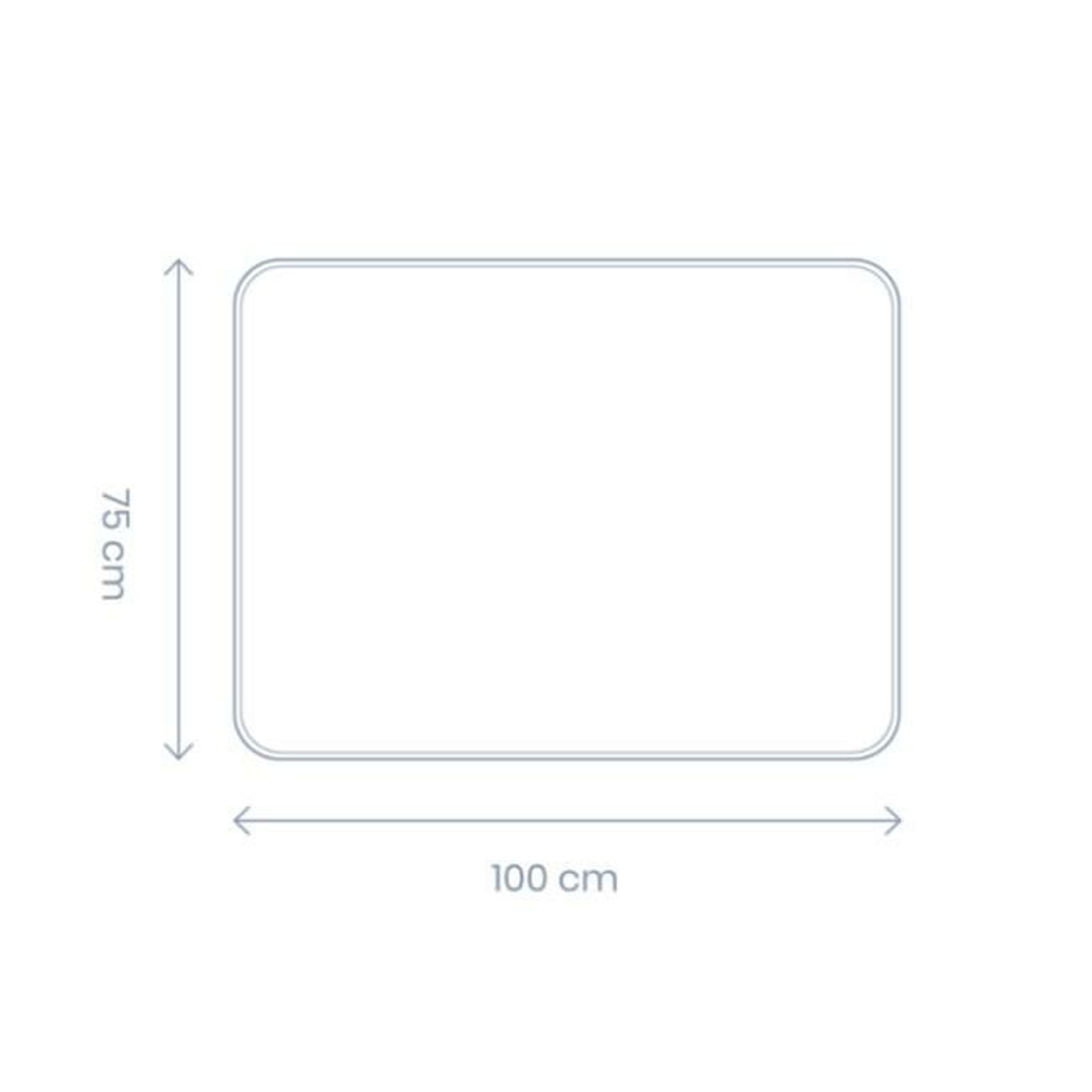 Doomoo Manta Dream em Algodão Orgânico Mushrooms 75x100 5DS84
