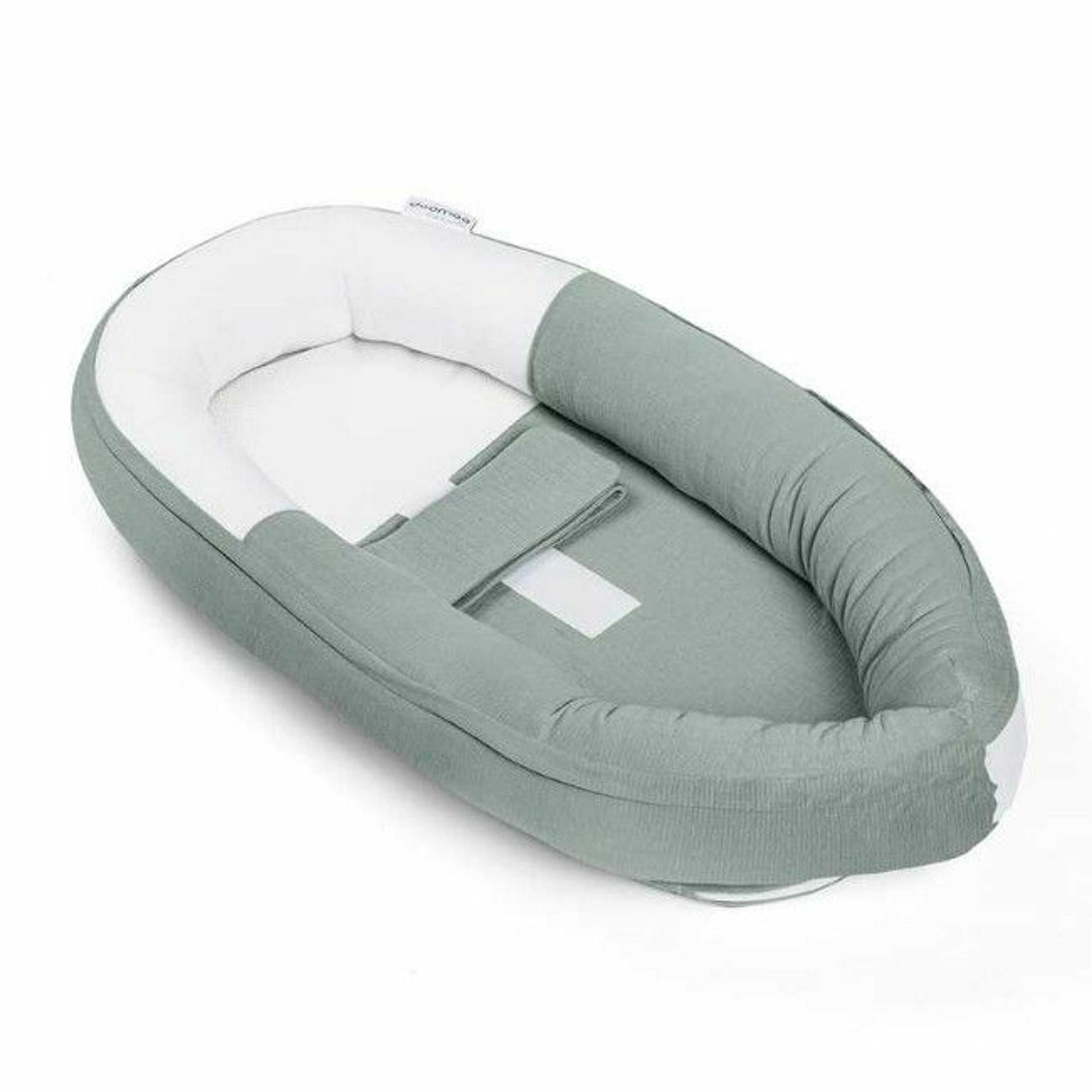 Doomoo Cocoon Baby Nest Tetra Green Jersey 5CO13