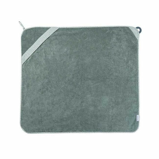 Doomoo Toalha de Banho com Anel de Dentição Dry'n Play Green 5DP02