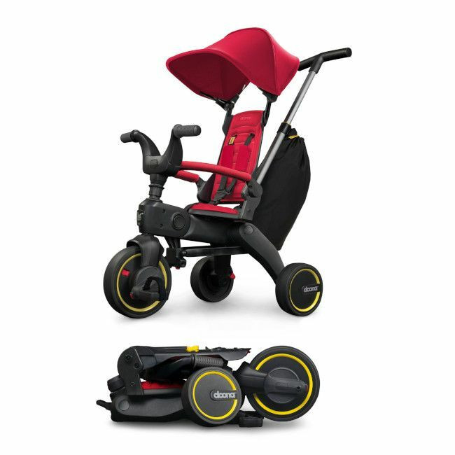 Doona Liki Trike S3 Triciclo Dobrável Flame Red 3543