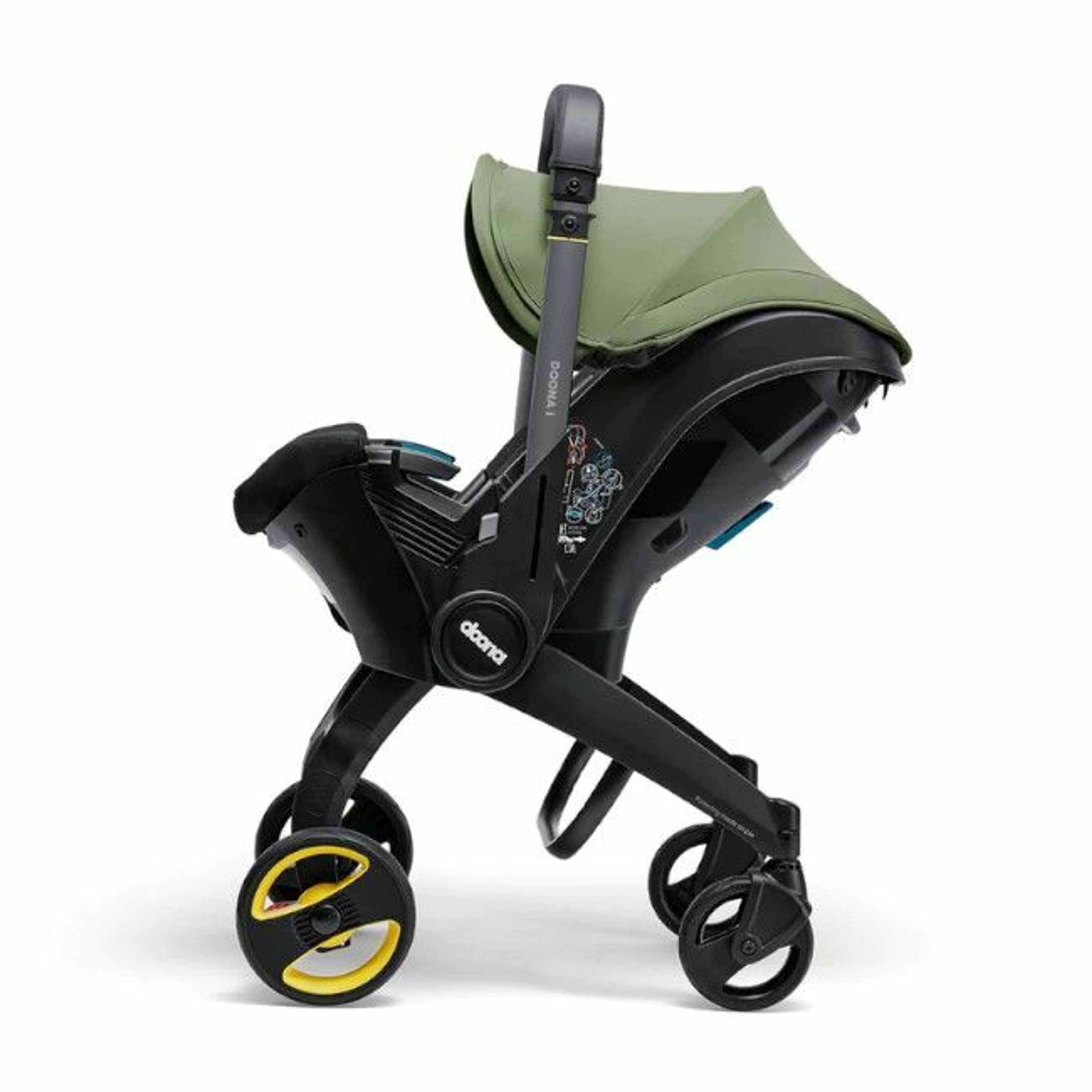 Doona i Ovinho e Carrinho de Bebé Desert Green 3760