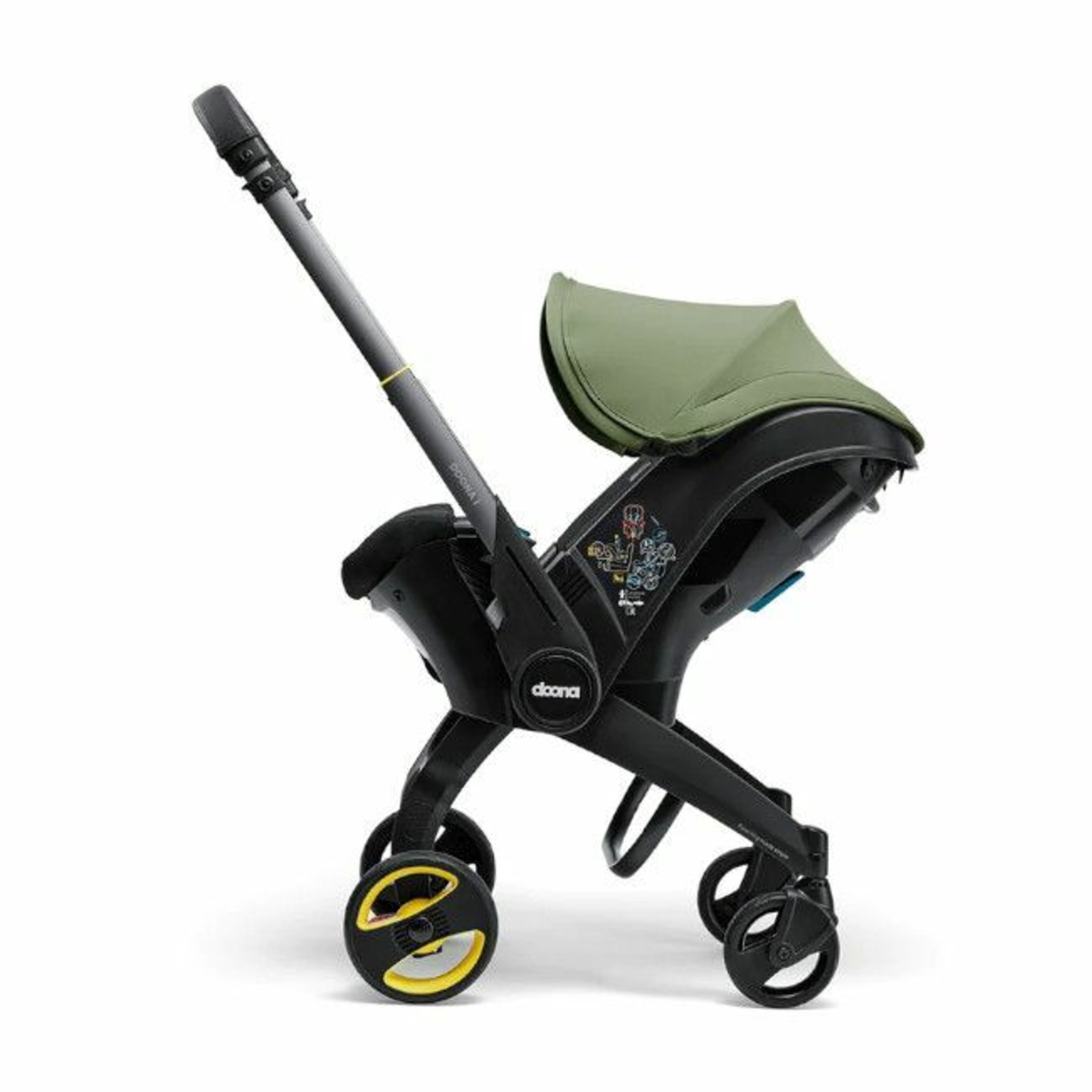 Doona i Ovinho e Carrinho de Bebé Desert Green 3760