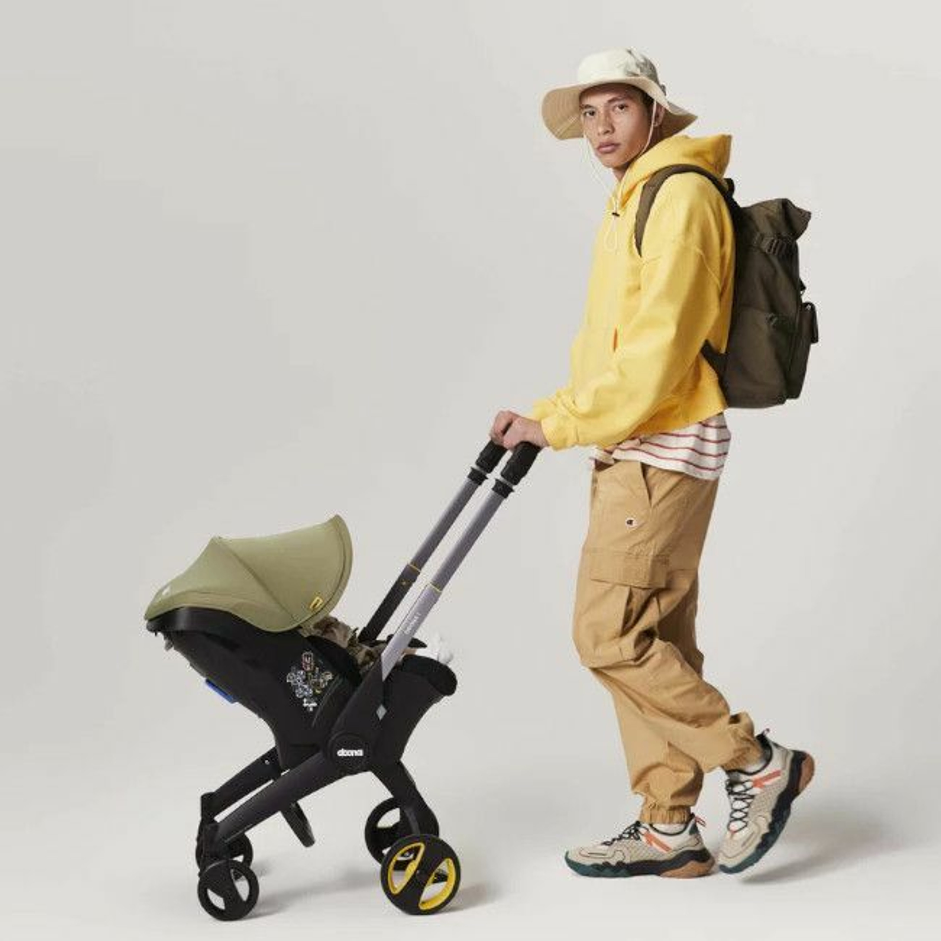 Doona i Ovinho e Carrinho de Bebé Desert Green 3760