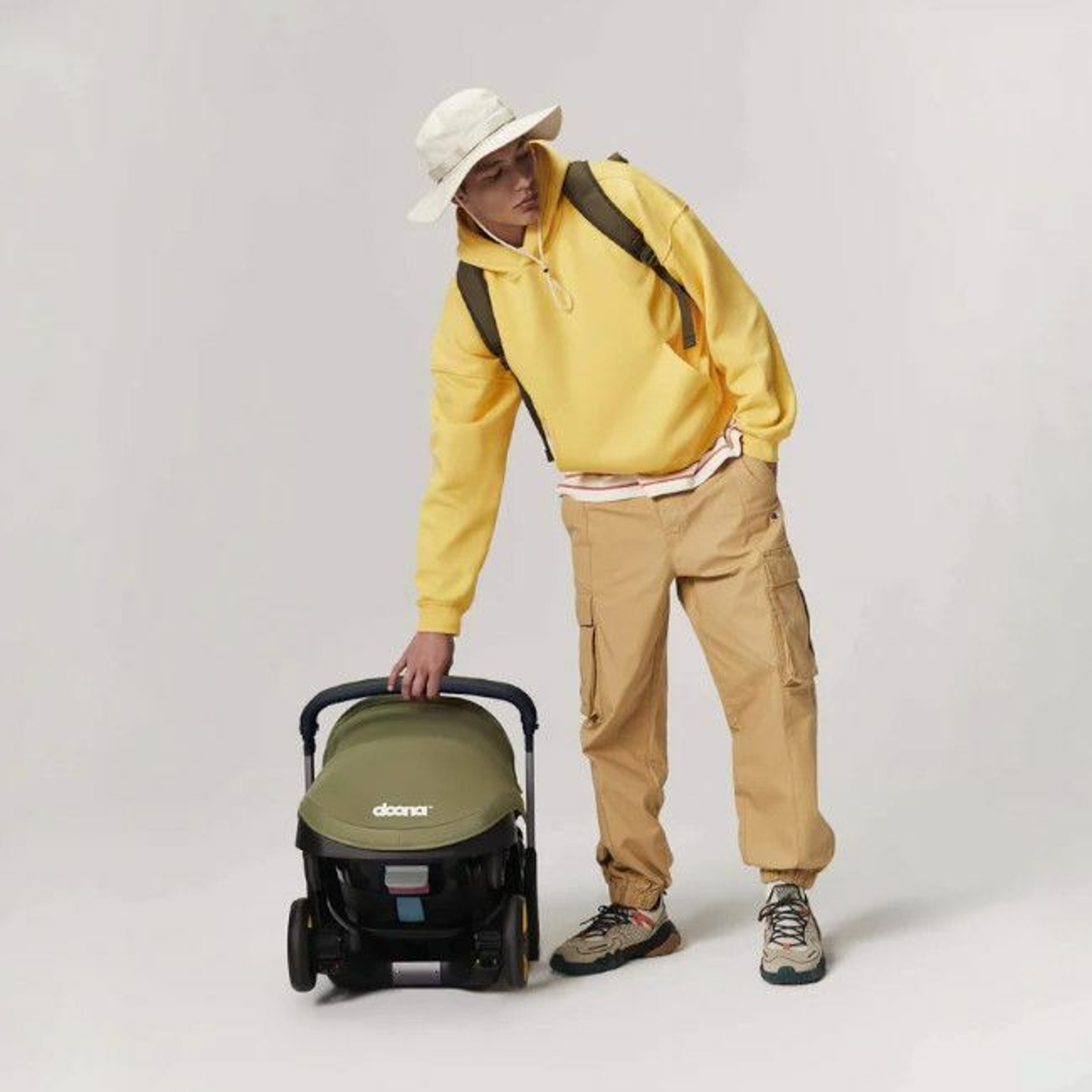 Doona i Ovinho e Carrinho de Bebé Desert Green 3760