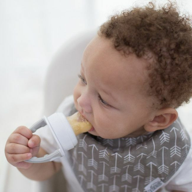 Dr. Brown's Alimentador de Silicone Anti-Asfixia Cinza +4M 198766.2