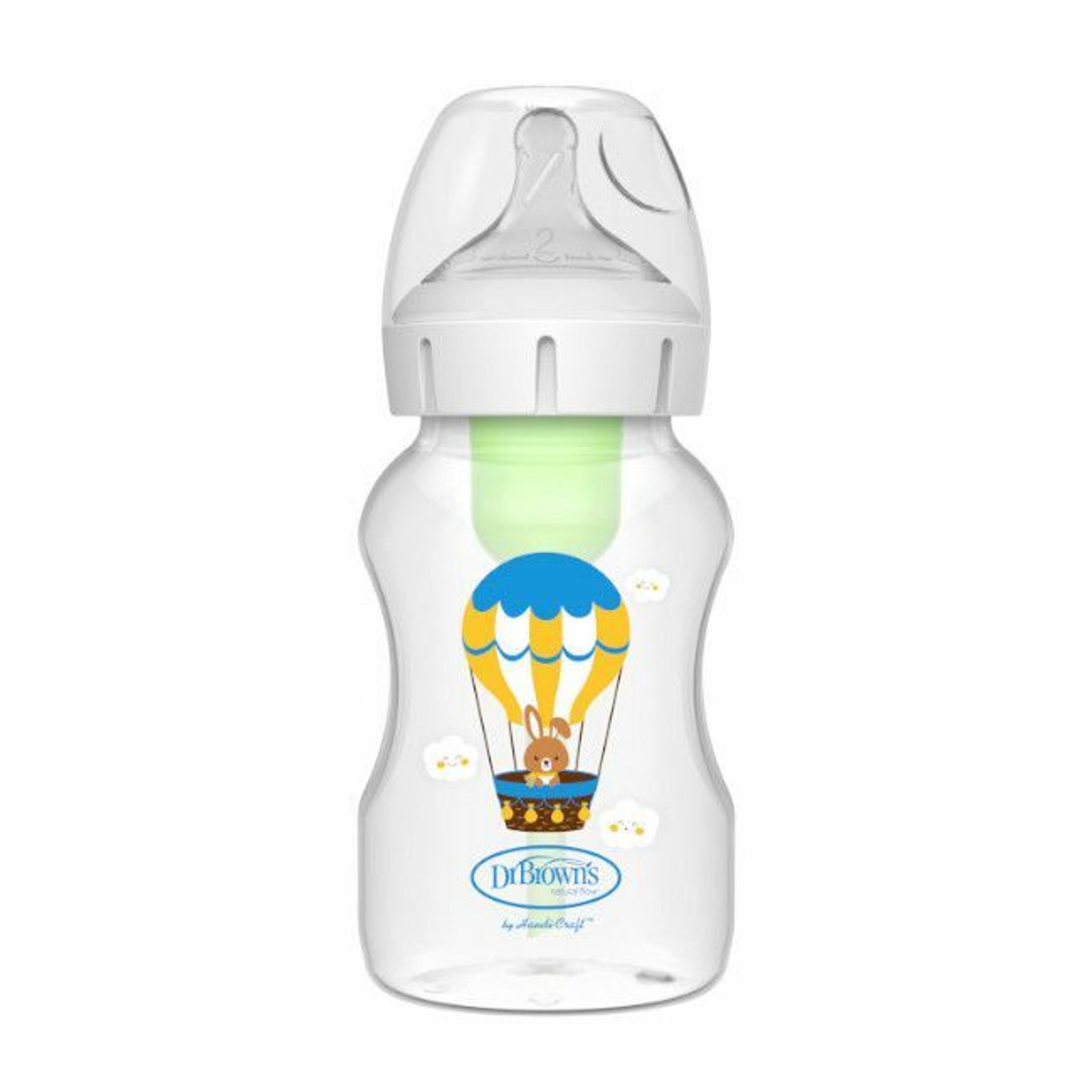 Dr. Brown's Options+ Wide-Neck Baby Bottle 330 ml Rabbit 206749.3