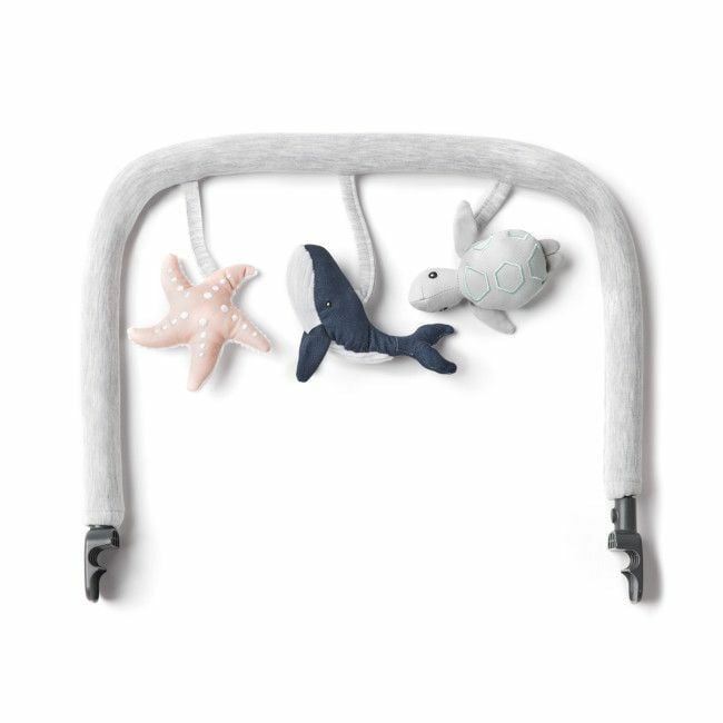 Ergobaby Evolve Bouncer Toy Bar Light Grey
