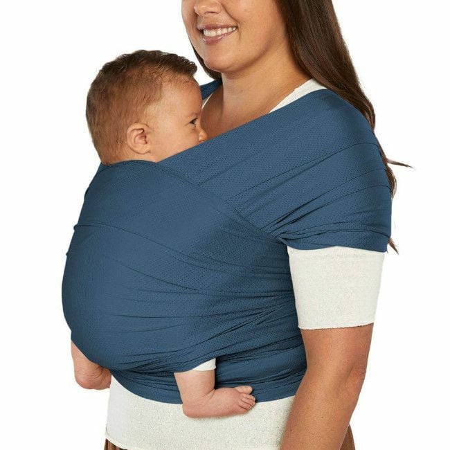 Ergobaby Aura Baby Wrap Mesh Twilight Navy EBWLASMTWINVY