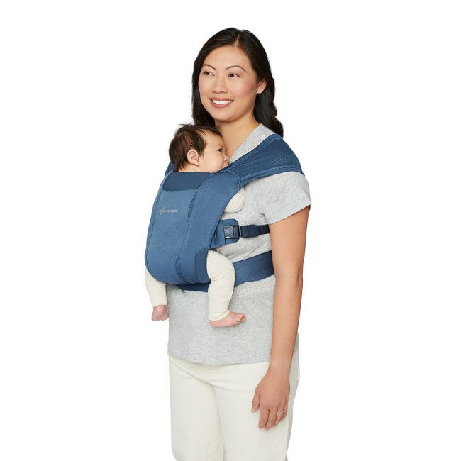 Ergobaby Embrace Soft Air Mesh Baby Carrier Blue EBCEMASAMBLU