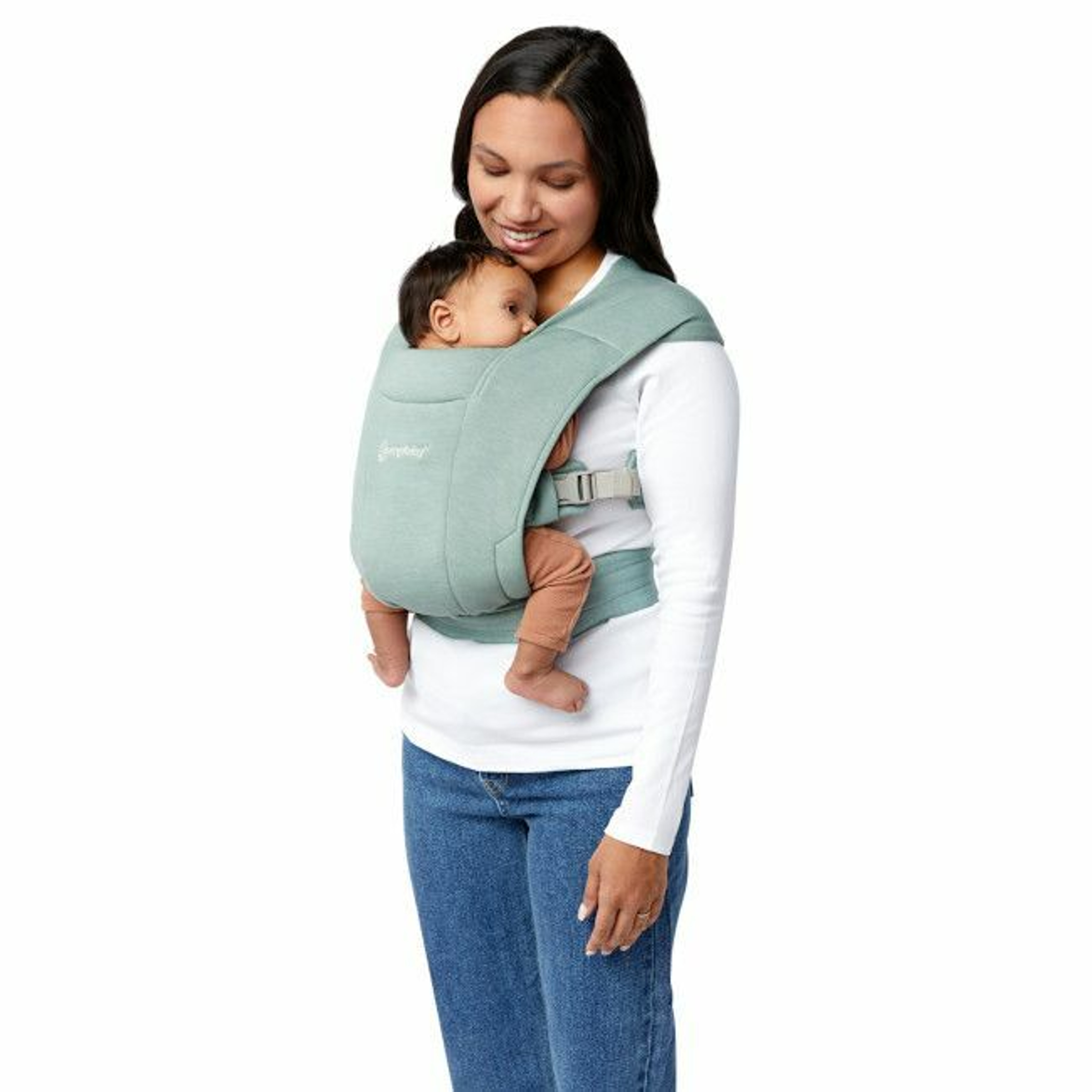 Ergobaby Porta-Bebé Embrace Soft Knit Jade EBCEMAJADE
