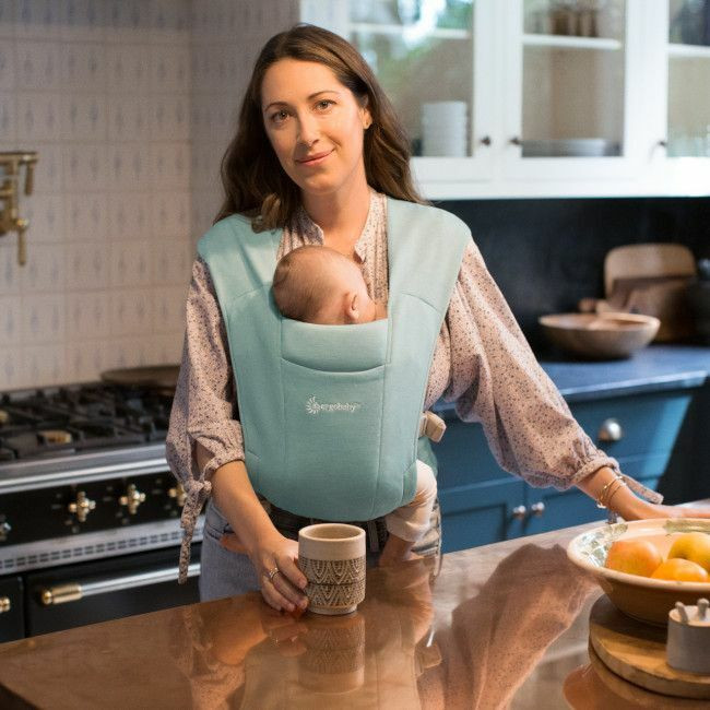 Ergobaby Porta-Bebé Embrace Soft Knit Jade EBCEMAJADE