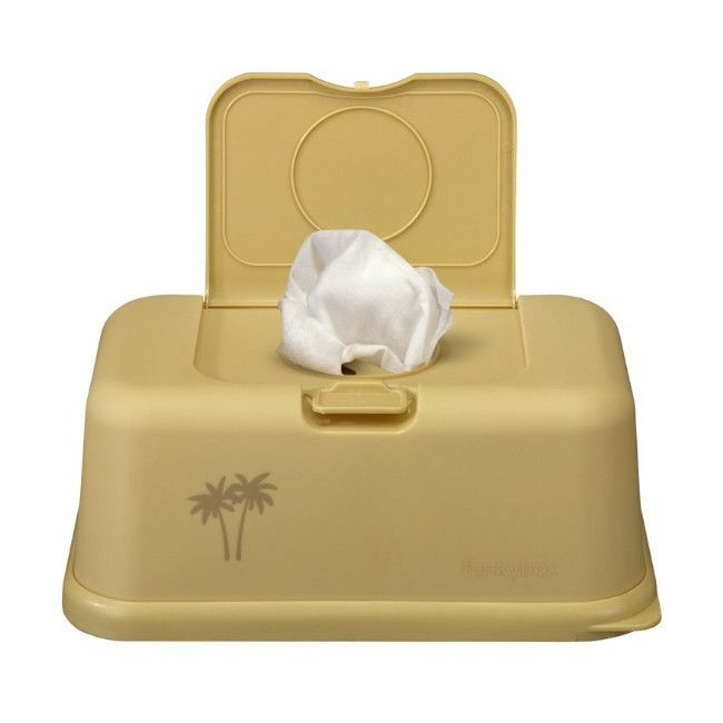 FunkyBox Caixa Toalhetes Mostarda Palmeira FB54