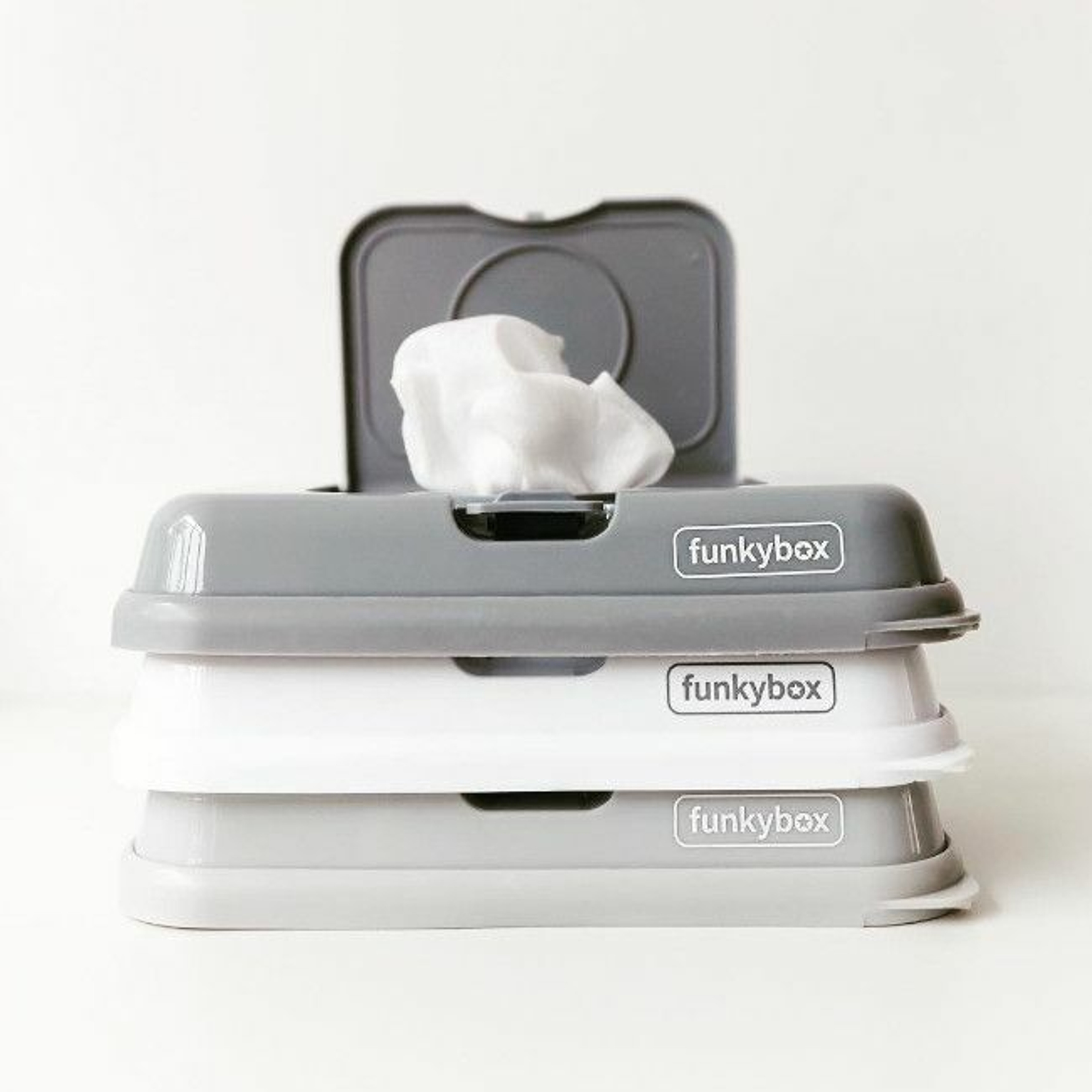 FunkyBox Caixa Toalhetes To Go Lua Bege FBTG44