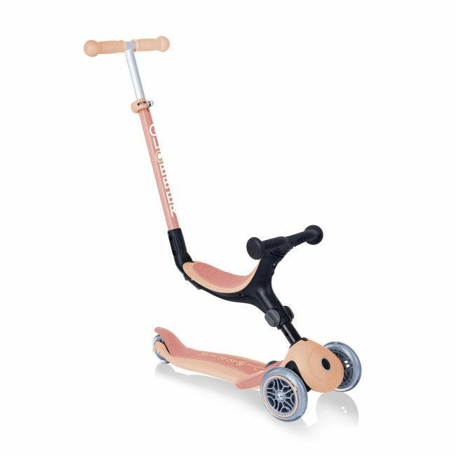 Globber Go Up Foldable Plus Eco Scooter Peach +15M GL694506
