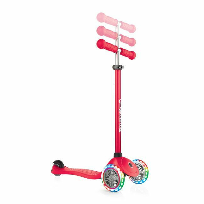 Globber Trotinete Primo Lights Vermelho +3 Anos GL4321022