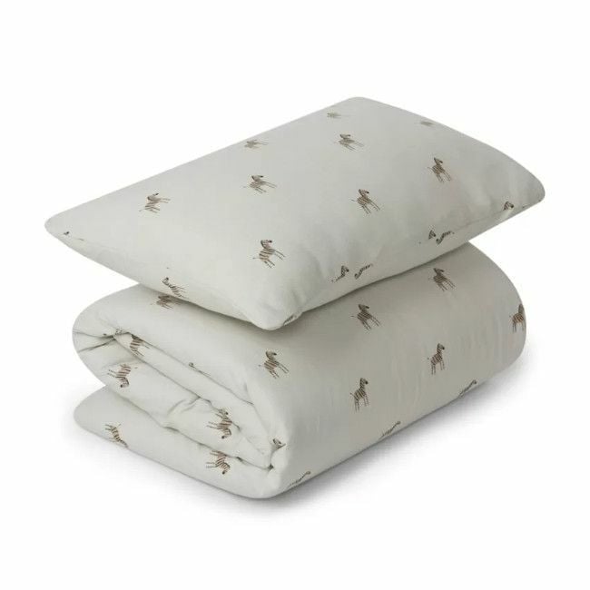 Gloop Duvet with Filling + Pillowcase 100x140 Zebra GOEDE051